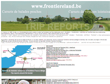 Tablet Screenshot of frontiereland.be